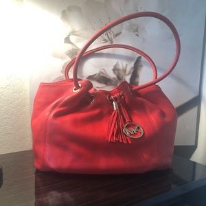 Michael Kors Orange Handbag